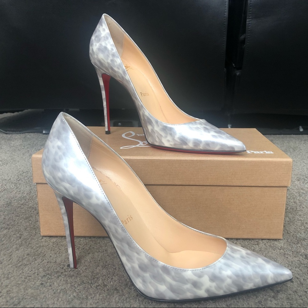 Kate 100 patent Gigi Flanelle Christian Louboutin